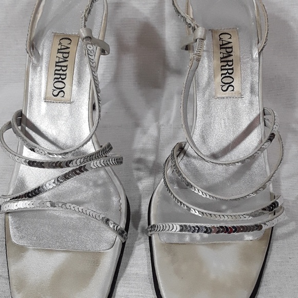 Caparros gray strap heels shoes - Picture 5 of 7